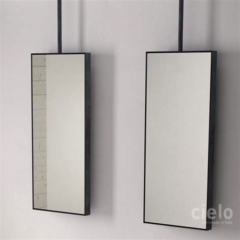 The reflective ceiling tiles, which are optical quality mirrors, are a perfect way to showcase for areas without the exposed grid system, large glassless panels can be suspended from the ceiling with a wire, nylon line or can. Argo wall mirror with or whitout led light Arcadia ...