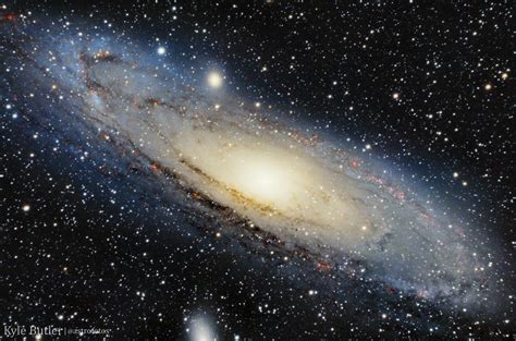 A Picture Of M31 The Andromeda Galaxy Taken From My Light Polluted