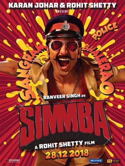 Simmba Box Office Budget Hit Or Flop Predictions Posters Cast