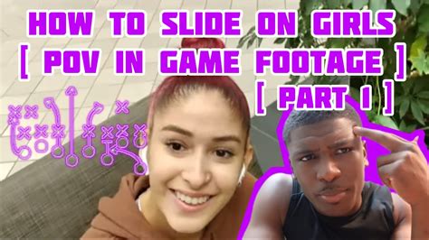 how to slide on girls pov in game footage [part 1] youtube