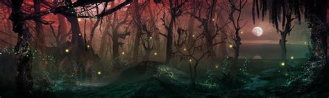 Dark Magic Forest By Fernanders Sam Imaginarywildlands