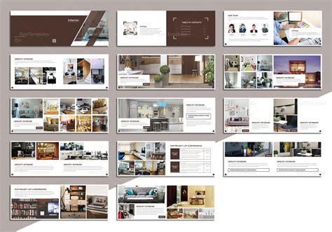 28 Pages Interior Design Magazine Template In Psd Word Publisher