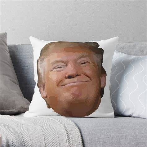 Donald Trump Village Idiot Throw Pillow For Sale By Realpatriots Redbubble