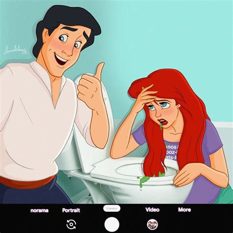 Artist Draws Disney Princesses Going Through Pregnancy 9 Pics Laptrinhx