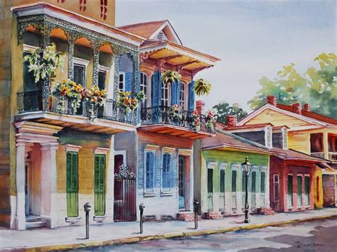 Vieux Carre Historic Architecture New Orleans French Quarter