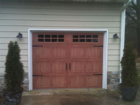 Here We Installed A Chi Model 5283 Stamped Steel Carriage House Door Insulated With Steel