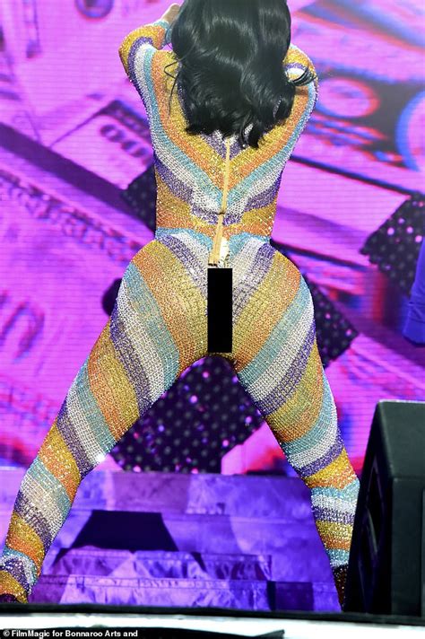 Cardi B Suffers Revealing Wardrobe Malfunction With Her Booty During