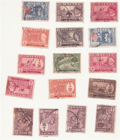 But where is the best place to buy stamps? Collectible Items For Sale: Malaya Stamps