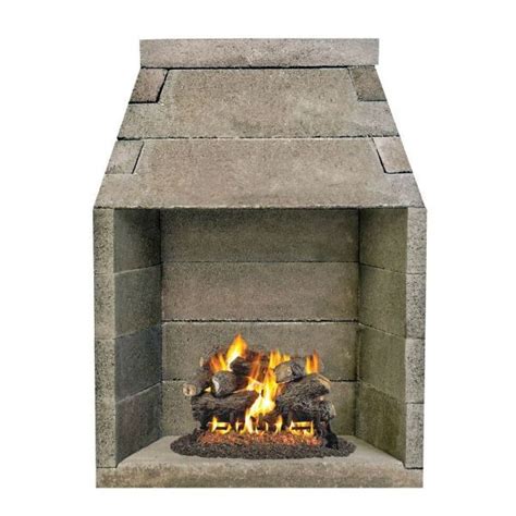 Firerock B Vent Fireplace 36 Woodland Direct
