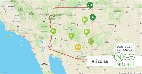 School Districts In Arizona Map Map