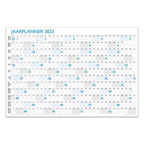 Jaarplanner Kalender 2023