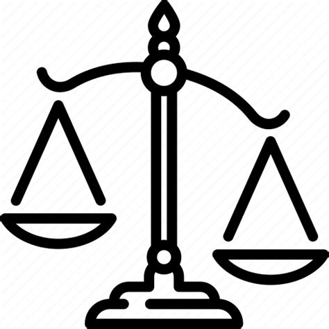 Balance Justice Law Scale Weigh Icon Download On Iconfinder