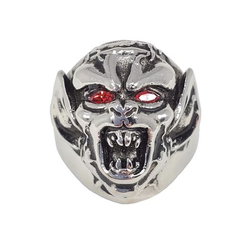 316l Demon Monster Ring