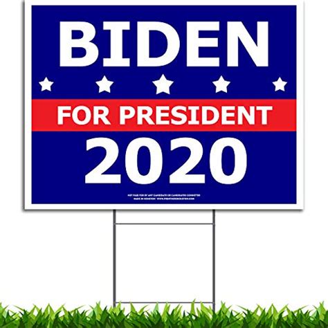 Where to get free political yard signs. Joe Biden for President 2020 - 6″ x 4″ - Oval Shaped ...