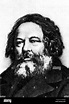 Michail Alexandrowitsch Bakunin (1814-1876). Russischen Anarchisten, in ...