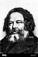 Michail Alexandrowitsch Bakunin (1814-1876). Russischen Anarchisten, in ...