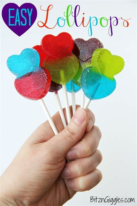 Easy Lollipops Homemade Lollipops Lollipop Recipe Lollipop