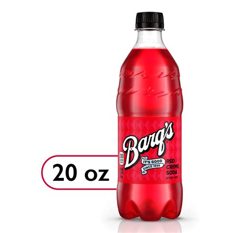 Barqs Red Creme Soda Soft Drink 20 Fl Oz
