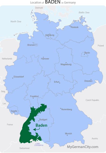 From mapcarta, the open map. Baden Map