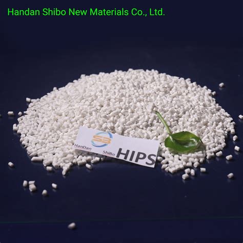 Hips Recycled White Crystal Polystyrene Ps Gpps Hips Eps Plastic Raw Material Hips China High