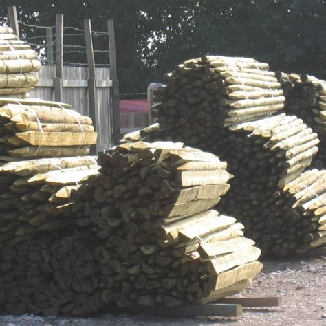 Wooden Round Posts S Duncombe Sawmill Local And Uk Delivery From
