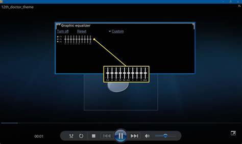 Windows Media Player 12 Equalizer Presets And Custom Settings