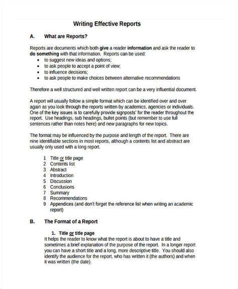 Examples Of Business Report Writing 10 Tips For Perfect Report Writing
