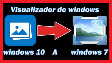 Colocar El Visualizador De Fotos De Windows 7 En Windows 10 Youtube