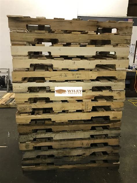2 Reconditioned 40x48 Wood Pallets Levittown Pa 19057 Wiley Pallet