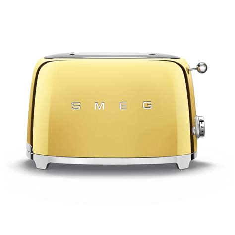 Smeg TSF GOUK Gold S Style Two Slice Toaster