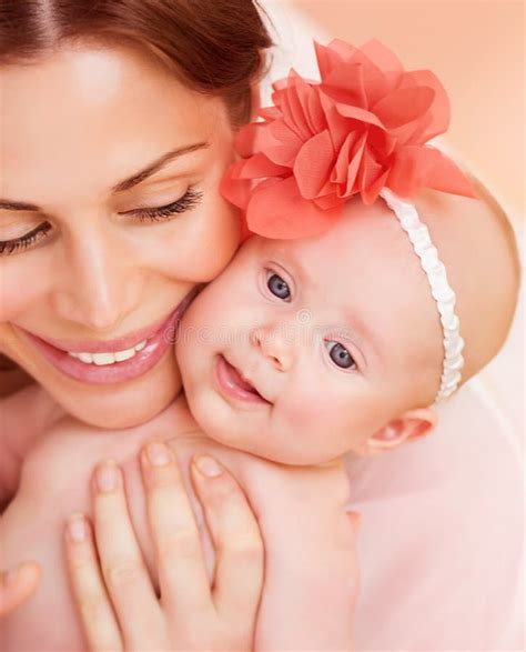 Happy Mother With Baby Stock Image Image Of Little Attractive 35240041
