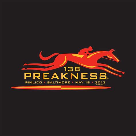 138 Preakness Logo Preakness Horse Racing Triple Crown