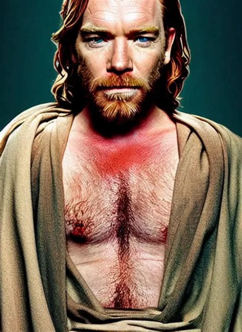 A Publicity Photo Of Ewan Mcgregor As Jesus Colour Openart