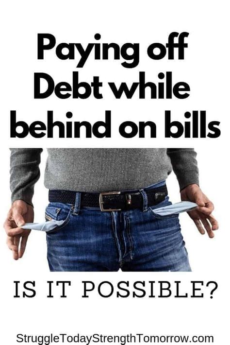 How To Pay Off Debt When Youre Behind On Bills Struggle Today