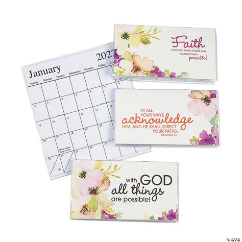 2021 2022 Faith Watercolors Pocket Calendars Discontinued