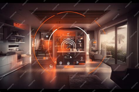 Premium Ai Image Photo Of A Futuristic Smart Home Showcasing