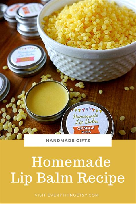 Homemade Lip Balm Recipe And Printable Labels Diy T