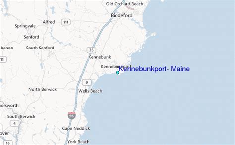 Map Of Kennebunkport Maine Map Of New Hampshire