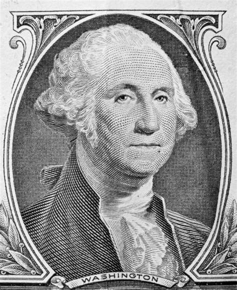 Us Paper Currency Old George Washington One Dollar Bill Stock Photos