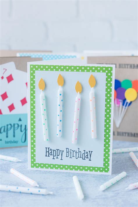 10 Simple Diy Birthday Cards • Rose Clearfield