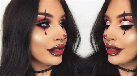 Cute And Creepy How To Achieve The Perfect Scary Clown Makeup Look Click Here For Step By