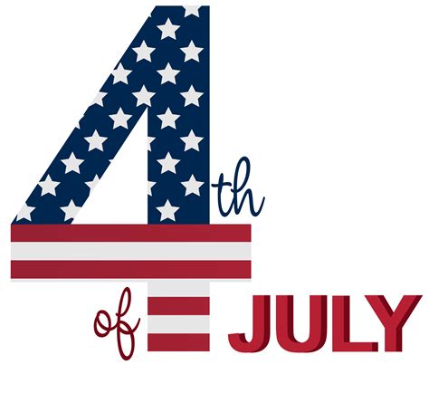Th Of July Transparent Png Clip Art Image