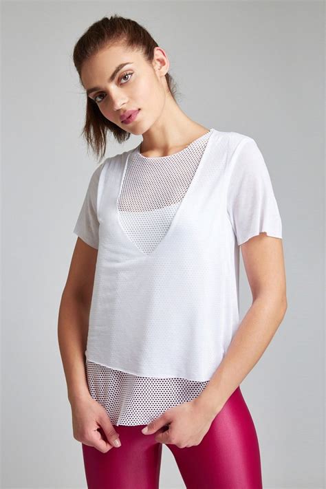 Double Layer Tee Tees Double Layer Tunic Tops