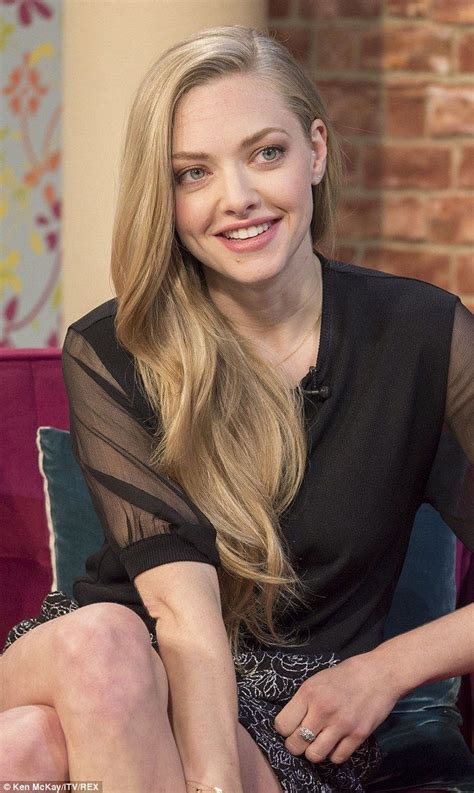 Amanda Seyfried Opens Up About Her Worst Film Scene On This Morning Amanda Seyfried Actresses