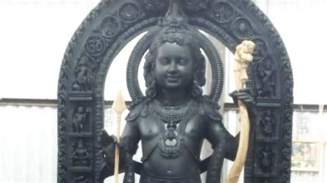 Ram Lalla Idol S Face Revealed Ahead Of Grand Pran Pratishtha