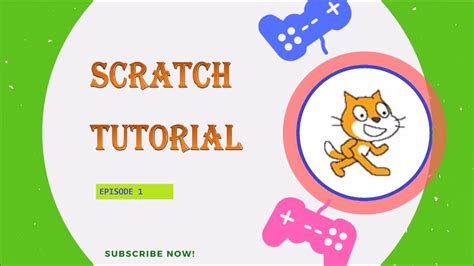 Scratch Introduction Tutorial Lesson 1 Scratch Programing Youtube