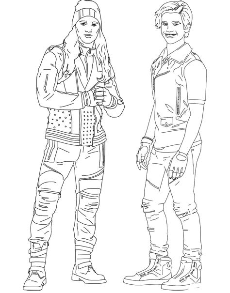 Descendants ausmalbilder / descendants ausmalbilder mal. Free Descendants Coloring Pages Carlos and Jay Disney ...