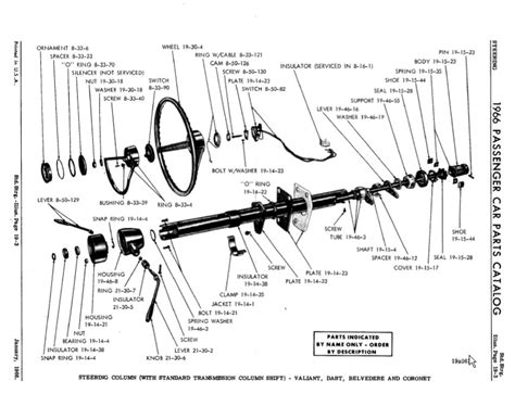 Diagram 1969 Dodge Steering Column Diagram Wiring Schematic