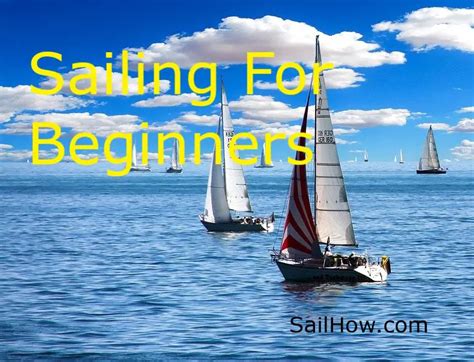 Sailing For Beginners ⋆ Sailhow