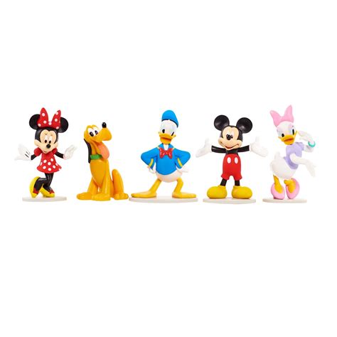 Disney Mickey Mouse Collectible Figure Set 5 Pieces Officially